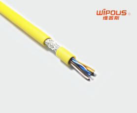 G-HPMCSP   高柔性PUR对绞屏蔽数据拖链电缆   300V